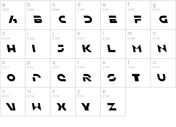 SF Solar Sailer Bold Italic lowercase a-z preview