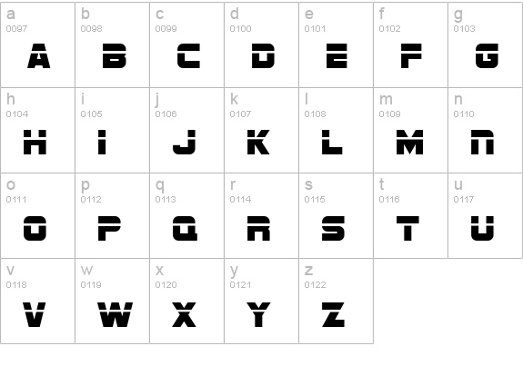 SF Sports Night Upright lowercase a-z preview