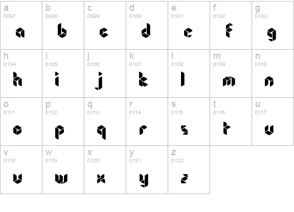 sheandy lowercase a-z preview