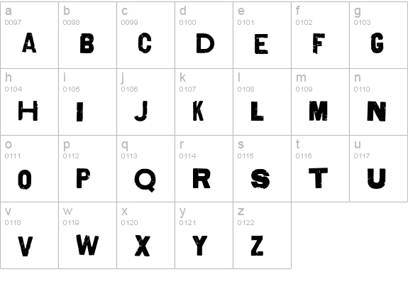 Shelton Pro Sans lowercase a-z preview