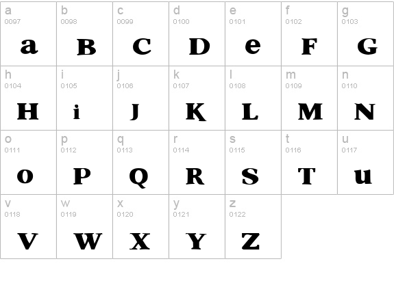 Shrek lowercase a-z preview