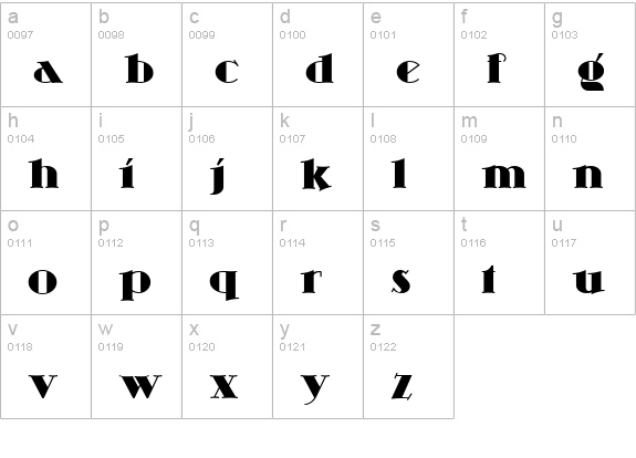 Skittles n Beer NF lowercase a-z preview