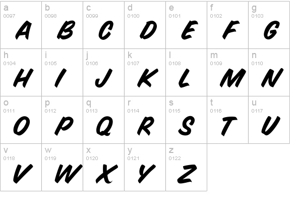 Snyders lowercase a-z preview