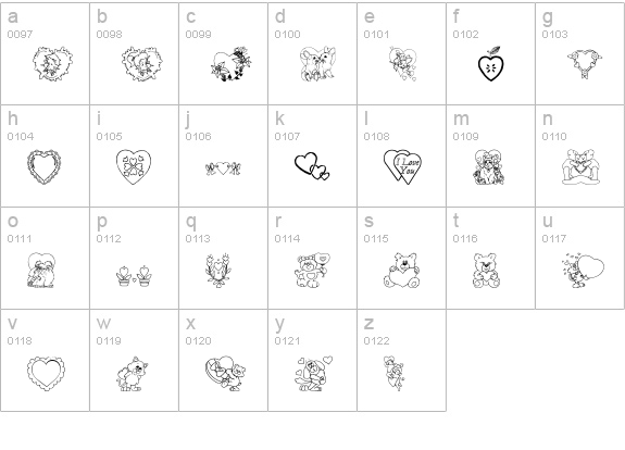 Someone Special lowercase a-z preview