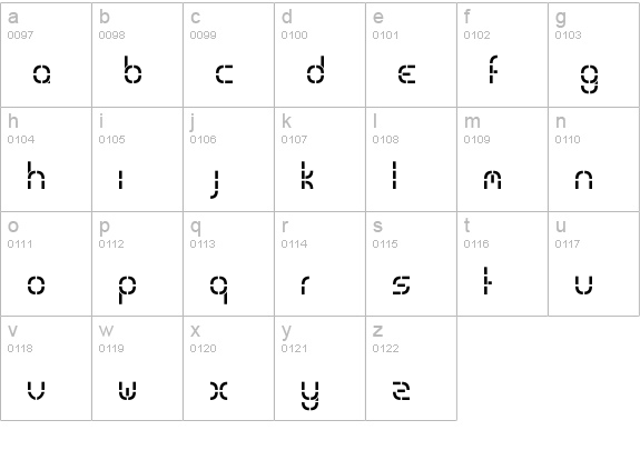 special k. lowercase a-z preview