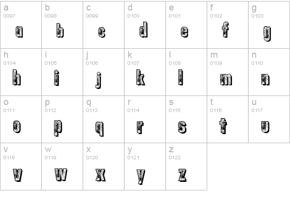 Spiderman lowercase a-z preview
