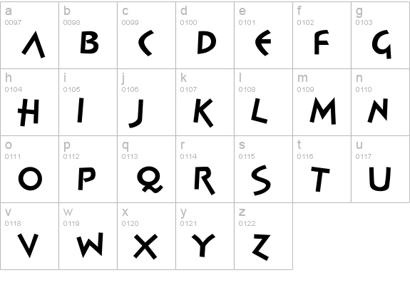 Spontan-Medium lowercase a-z preview