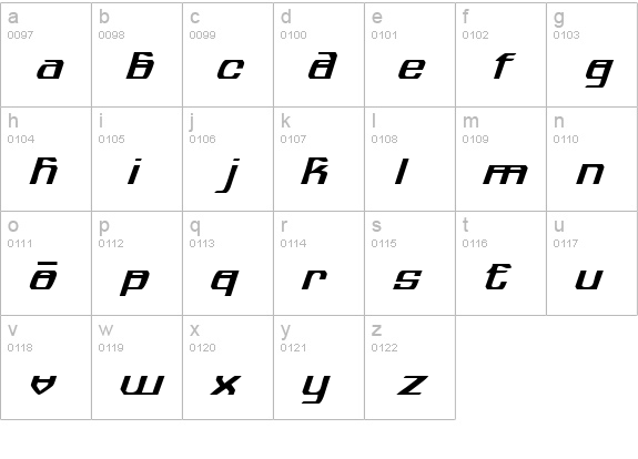 spuknik lowercase a-z preview