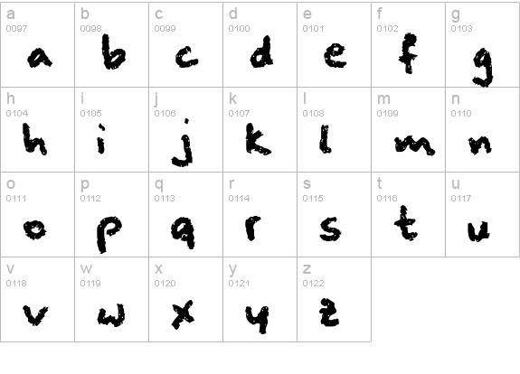 squeaky chalk sound lowercase a-z preview