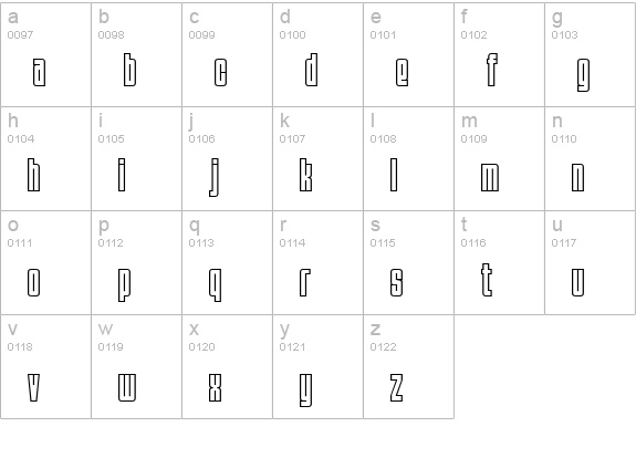Squeeze Me Baby! lowercase a-z preview