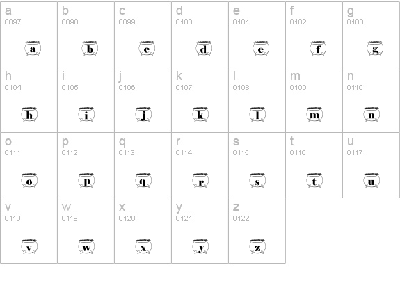 STPATS_KG lowercase a-z preview