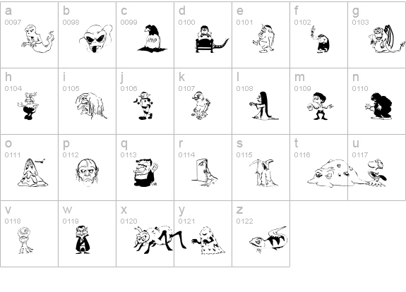 StrangersInTheNightTwo lowercase a-z preview