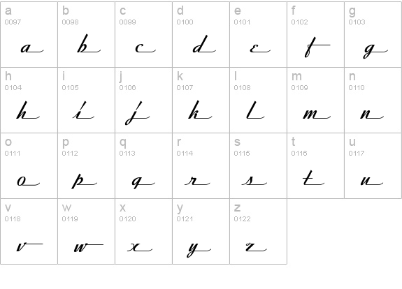 Streamline-LightExtended lowercase a-z preview