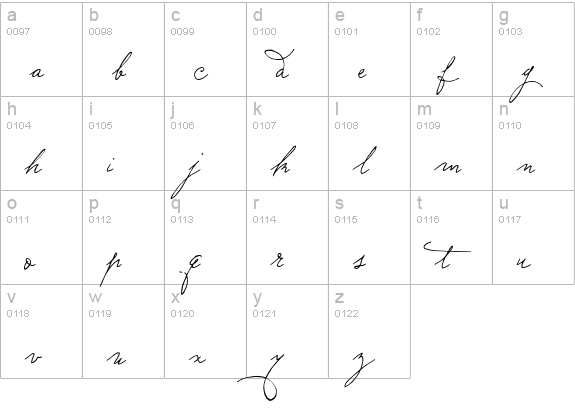 Sudestada lowercase a-z preview