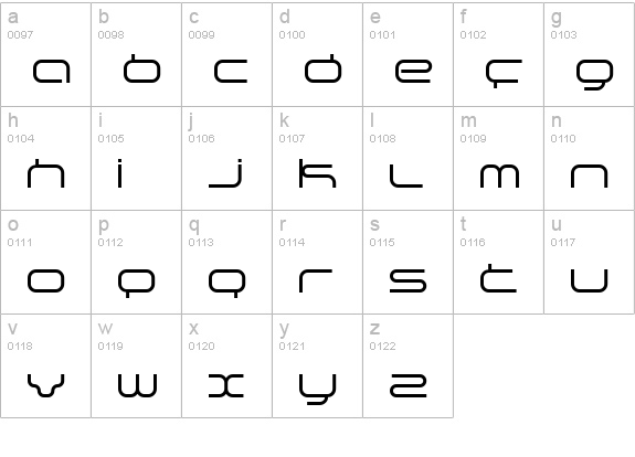 supersonic lowercase a-z preview