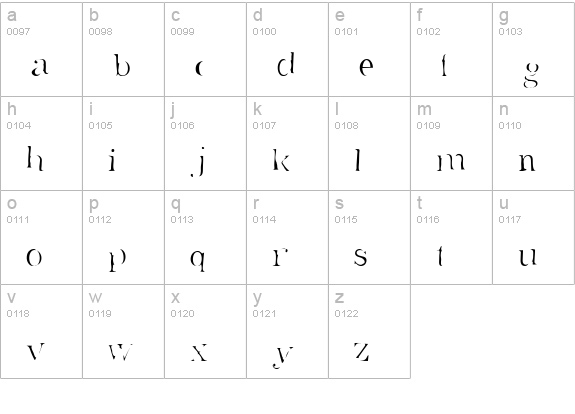 Superstar lowercase a-z preview