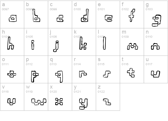 SyntacticLower lowercase a-z preview