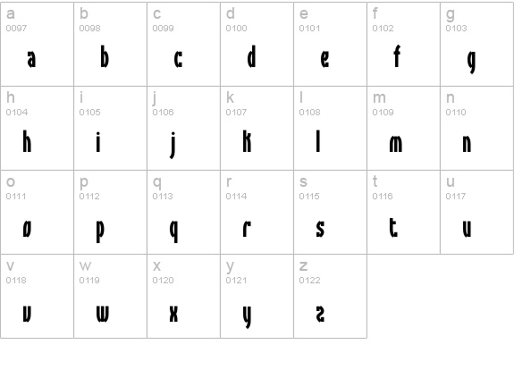 Syracuse BRK lowercase a-z preview