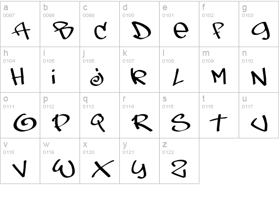 TagsXtreme lowercase a-z preview