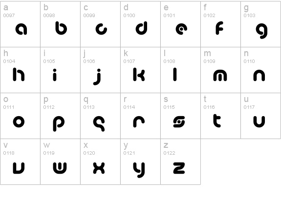 Teacher_A lowercase a-z preview