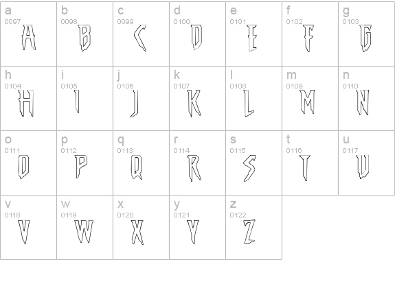 THE AMAZING SPIDER-MAN lowercase a-z preview