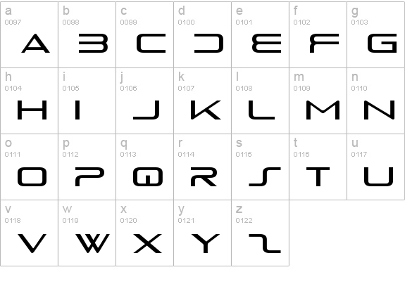 The Rave Is In Your Pants lowercase a-z preview