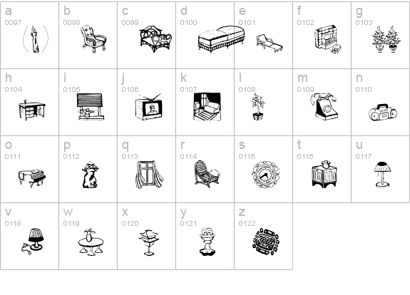 TheIkeaUniform lowercase a-z preview