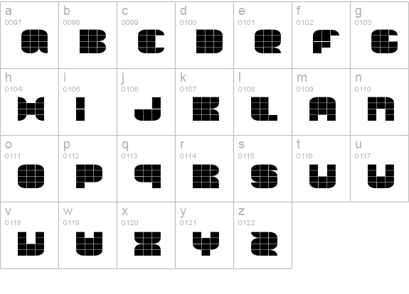 thesummeredition lowercase a-z preview