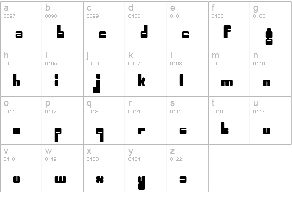 Toggle lowercase a-z preview