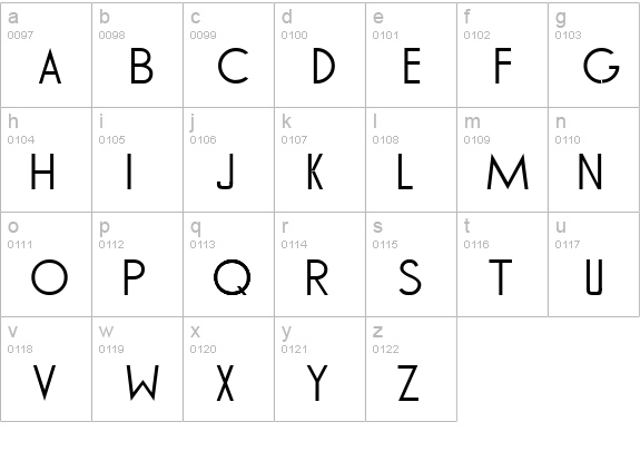 TOMMY HILFIGER AF lowercase a-z preview