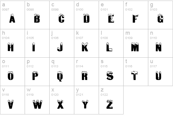 Tone Regular lowercase a-z preview