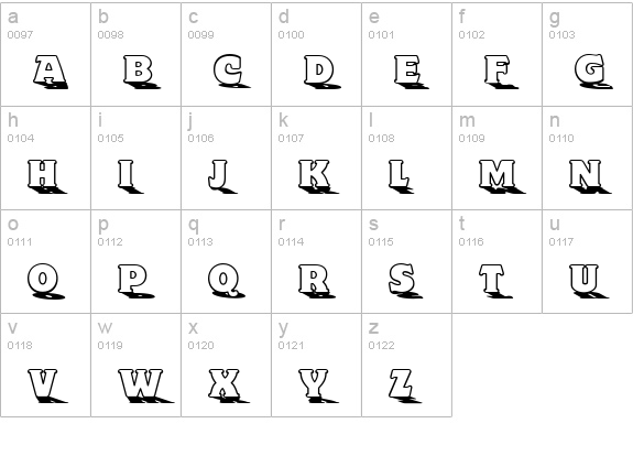Toyland NF lowercase a-z preview