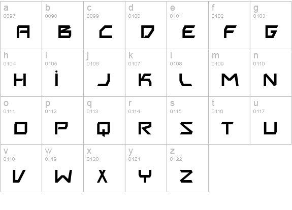 TR Biting My Nails lowercase a-z preview