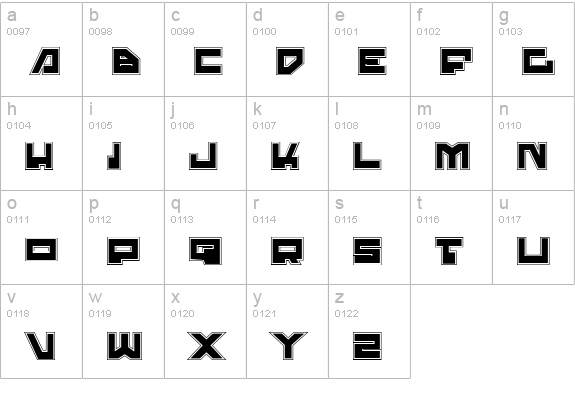 Trajia Pro lowercase a-z preview
