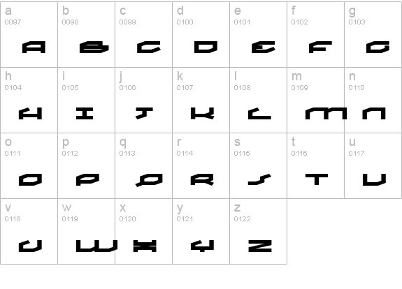 treat lowercase a-z preview