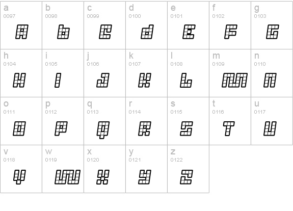 Trick B12 lowercase a-z preview