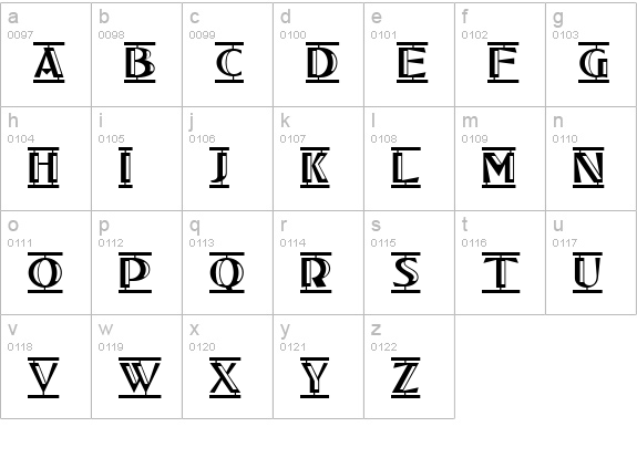 Tucson Two Step NF lowercase a-z preview