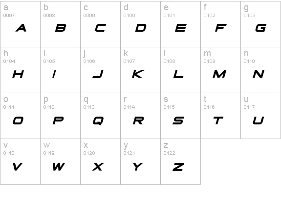 Tvdinner lowercase a-z preview