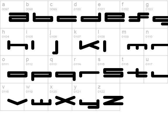 umop lowercase a-z preview
