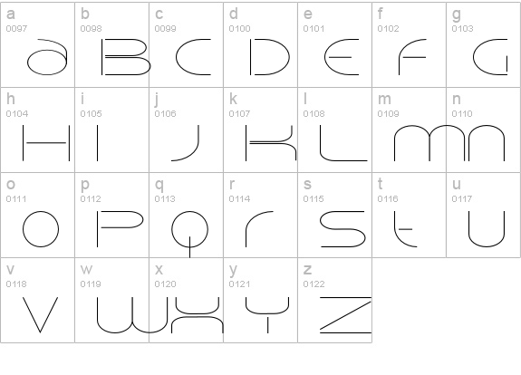 VELCRO lowercase a-z preview