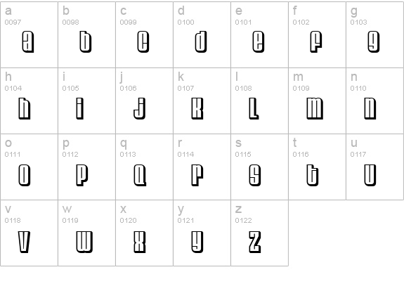 Velvenda Chill lowercase a-z preview