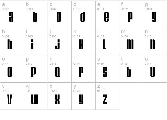 Velvenda Cooler lowercase a-z preview