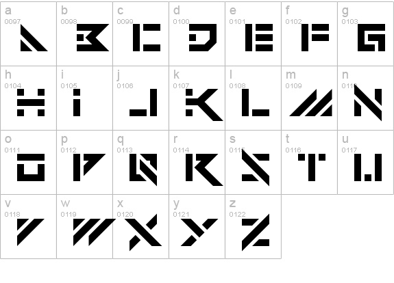 Vermin Vibes Dystopia Regular lowercase a-z preview