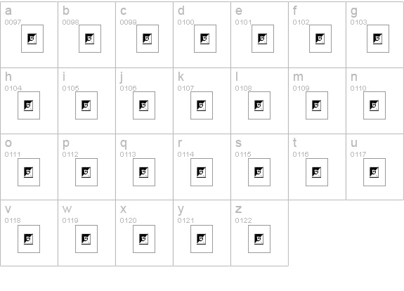 Vintage Erotique lowercase a-z preview