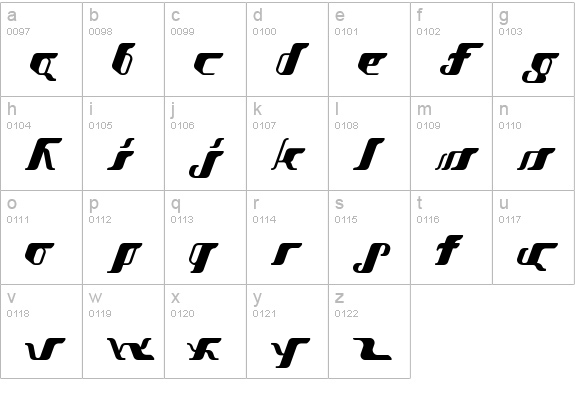 Vitesse SemiBold lowercase a-z preview