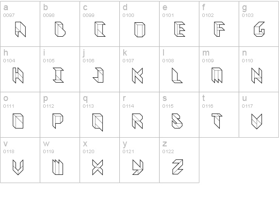 Vitreous Medium lowercase a-z preview