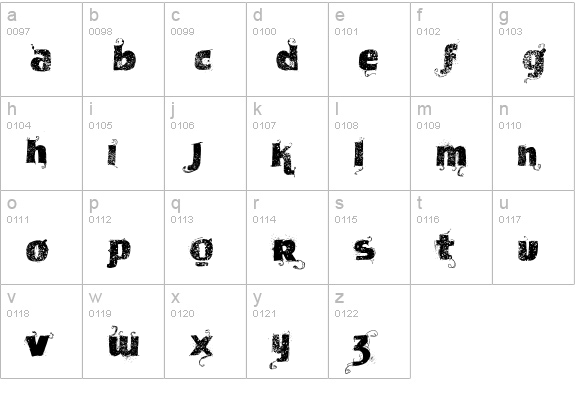 VTKS News Label lowercase a-z preview