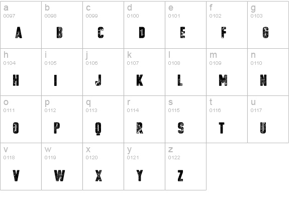 vtks poster lowercase a-z preview