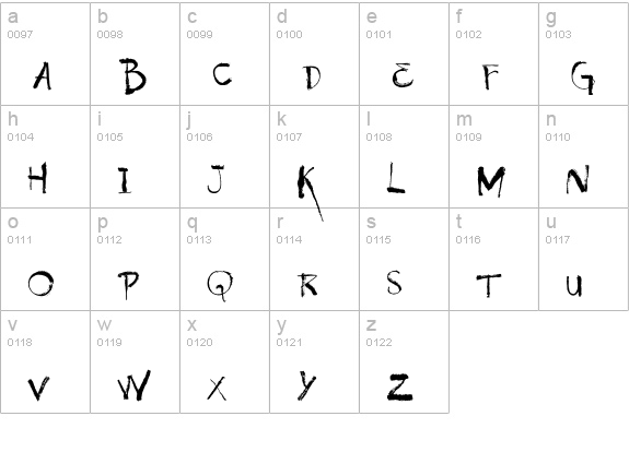 Vtks Propolis lowercase a-z preview
