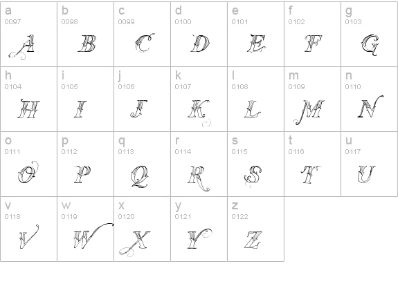 Vtks Thanks You lowercase a-z preview